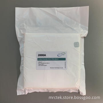 2000A 9*9 Polyester Lint Free Cellulose Wipes